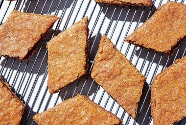 Thrice-Baked Rye Cookies