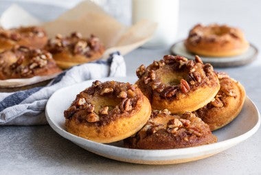 Sticky Bun Doughnuts