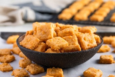 Gluten-Free Cheese Crackers