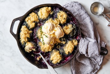 Maine Blueberries and Biscuits