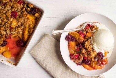 Summer Fruit Crisp