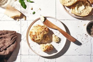 Cacio e Pepe (Cheese and Pepper) Scones