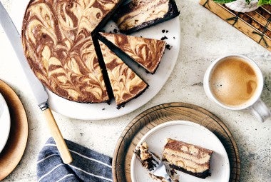 Zingerman's Halvah Swirl Cheesecake