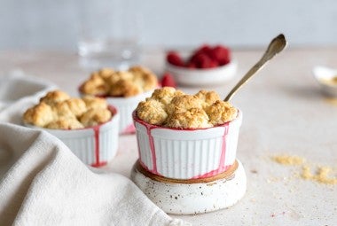 Individual Berry Cobblers