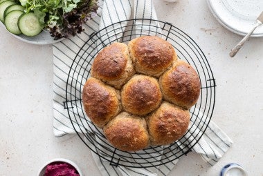 Malted Whole Grain Rolls