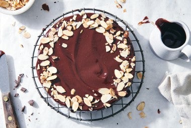 Chocolate Almond Flour Torte