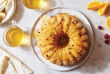 Cranberry Orange Pull-Apart Bread