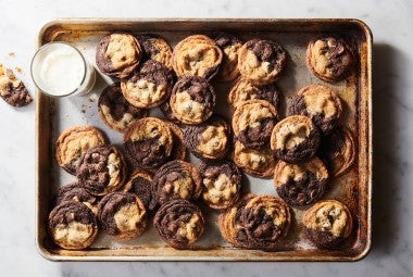 Marbled Chocolate Chip Cookies