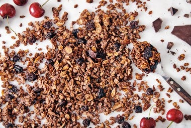 Chocolate and Cherry Granola