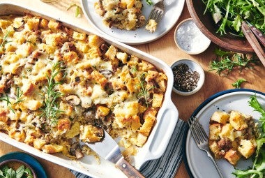 Savory Bread Pudding