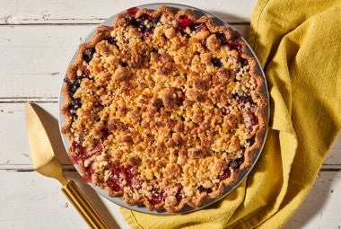 Fast Summer Berry Pie