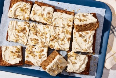 Tahini Praline-y Zucchini Cake