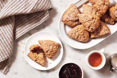 Climate Blend Whole Wheat Scones