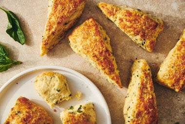 Basil & Parmesan Scones 