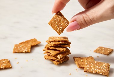 Easiest Sourdough Discard Crackers 