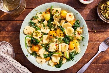 Eggless Pasta Dough on a plate