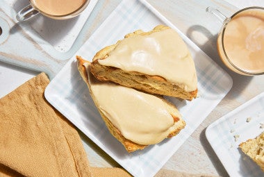 Maple Pecan Sourdough Scones