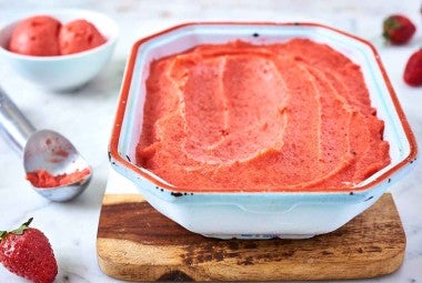 Strawberry Sorbet  