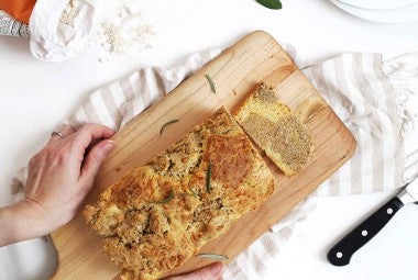 Rosemary, Asiago & Olive Bread