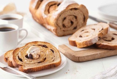 Multigrain Cinnamon-Raisin Bread