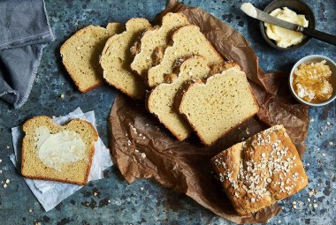 Gluten-Free Honey-Oat Sandwich Bread