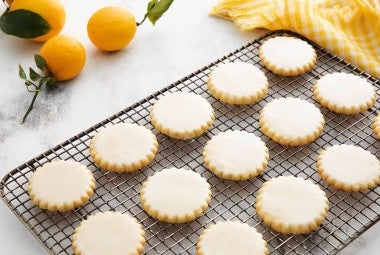 Lemon Sablé Cookies