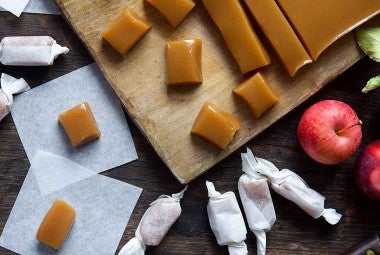 Apple Cider Caramels