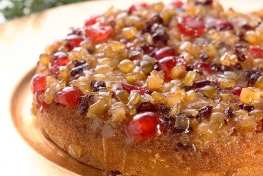 Christmas Upside-Down Cake