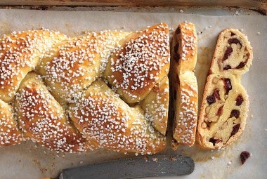 Cranberry Orange Braided Bread