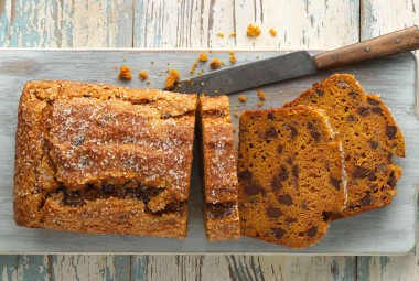 Easy Gluten-Free Pumpkin Bread made with baking mix