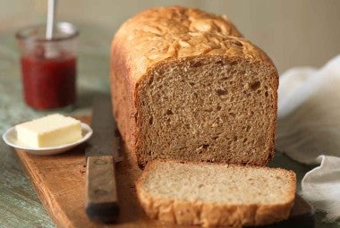 100% Whole Wheat Bread for the Bread Machine