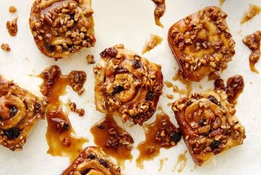 Honey Caramel Sticky Buns