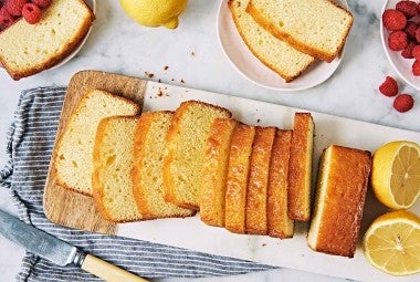 Lemon-Glazed Pound Cake