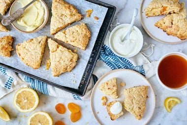 Buttermilk Lemon-Apricot Scones