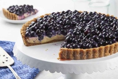 Blueberry Key Lime Tart