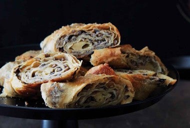 Mushroom Strudel