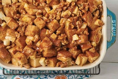 Caramel Apple Bread Pudding