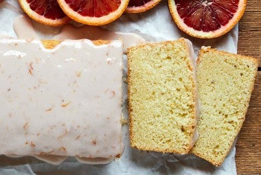 Blood Orange Witbier Cake