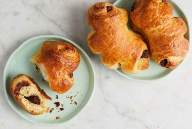 Tahini Chocolate Bear Claws