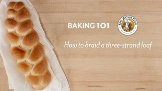 How To Braid A Three Strand Loaf