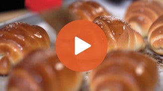 YouTube Video Play Button for Salt Bread