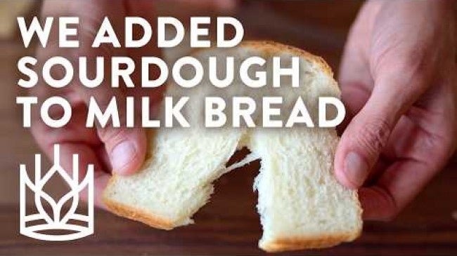 Click to open a video entitled Sourdough Milk Bread
