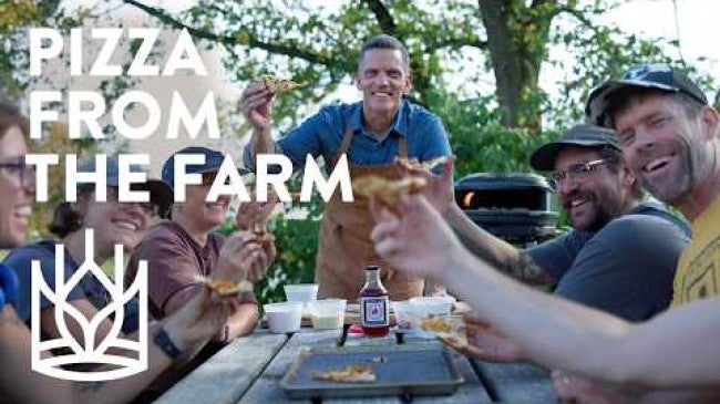 Click to open a video entitled New Haven-Style Fall Pizza from Farm to Table