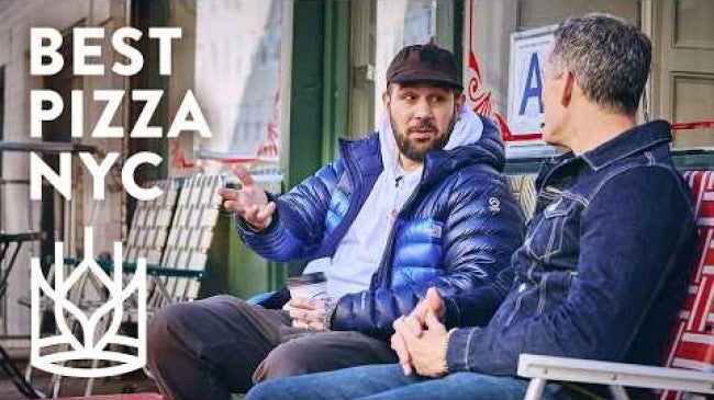 Click to open a video entitled Inside Brooklyn’s Best Pizza with Frank Pinello